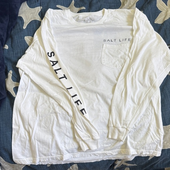 Salt Life Other - Salt Life White Long Sleeve Tee